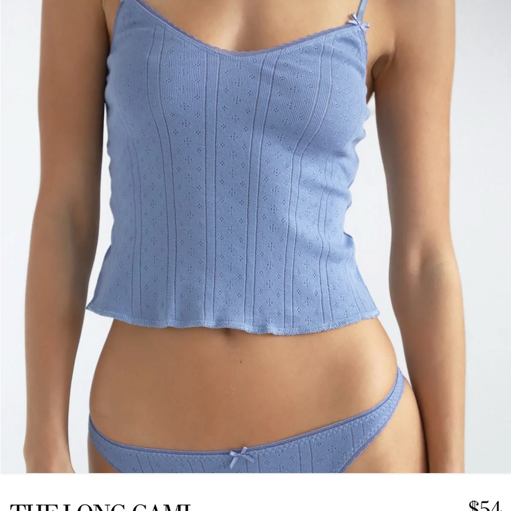 Cou Cou intimates French Blue Set